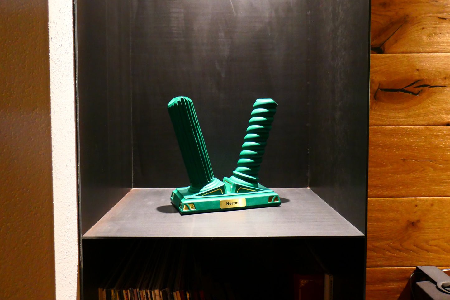 Handschuhhalter - Grün mit Gold(24K) | Limitiert