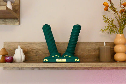 Handschuhhalter - Grün mit Gold(24K) | Limitiert