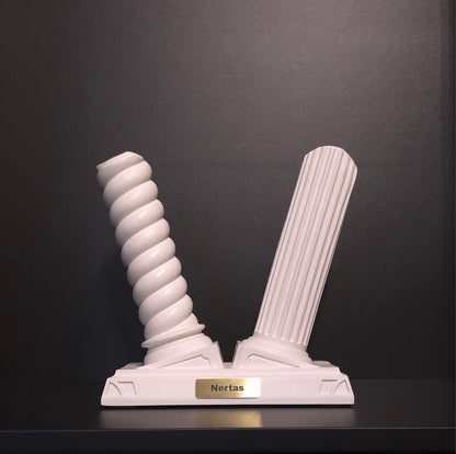 Handschuhhalter - Weiß